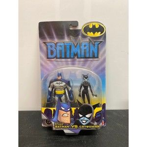 Battle Scars Batman VS Catwoman 2 Action Figure Set Mattel  2002 New.